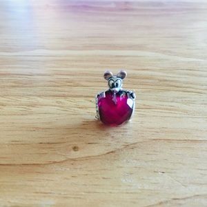 Authentic Disney Mickey’s Love Heart Charm